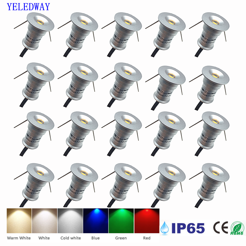 Outdoor Lighting Recessed - Faretto da Incasso a LED 1W,