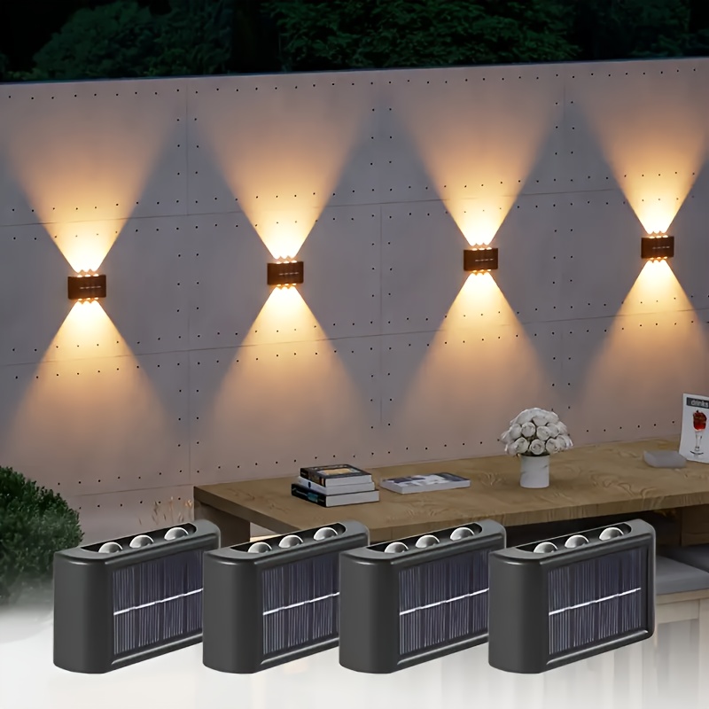 Outdoor Lighting Electric - Lampada Solare LED da Esterno Impermeabile,