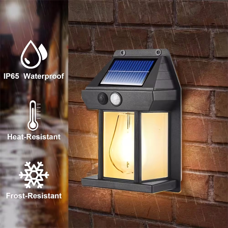 Solar Wall Sconce - Lampada da parete solare per esterni