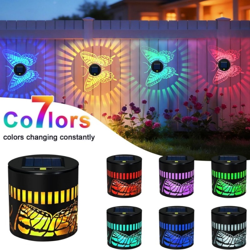 Solar Wall Sconce - Luci Solari Decorative a Forma di