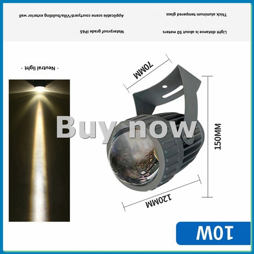 Outdoor Lighting Spotlight - Faretti da parete per giardino a