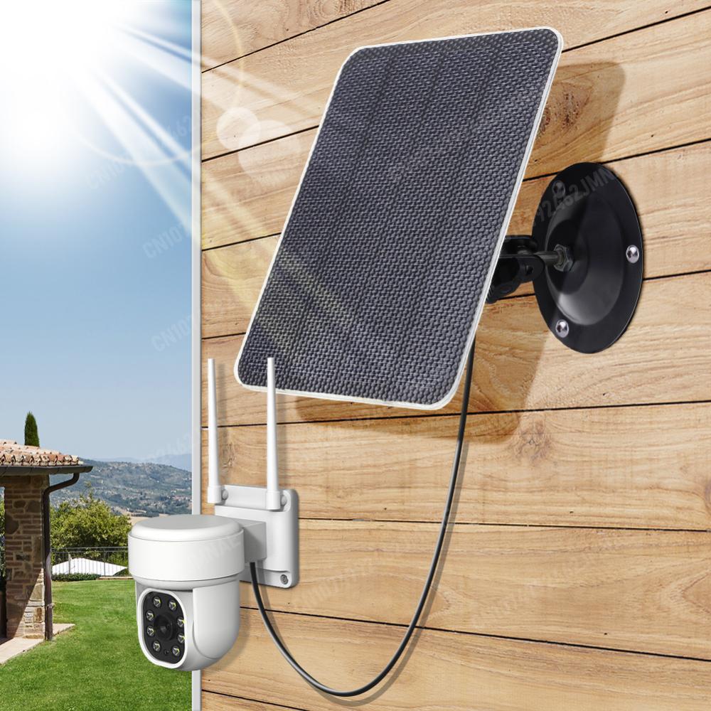 Solar Wall Sconce - Pannello Solare Portatile 3W 5V, Alimentatore