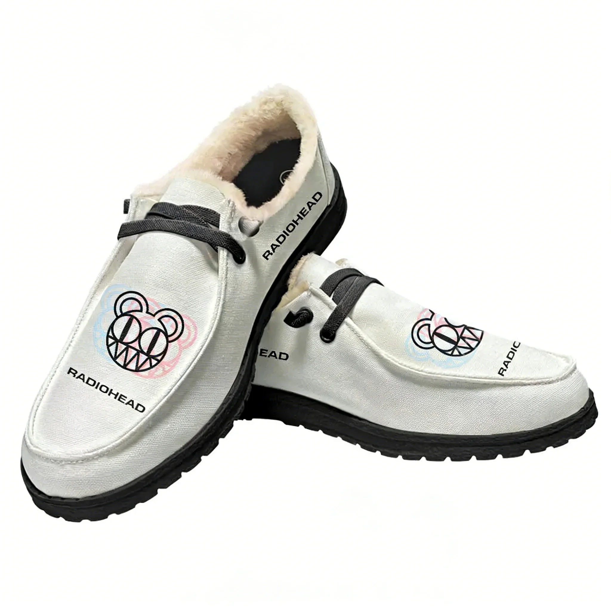 Outdoor Lighting Round - Scarpe piatte Radiohead Rock Band per