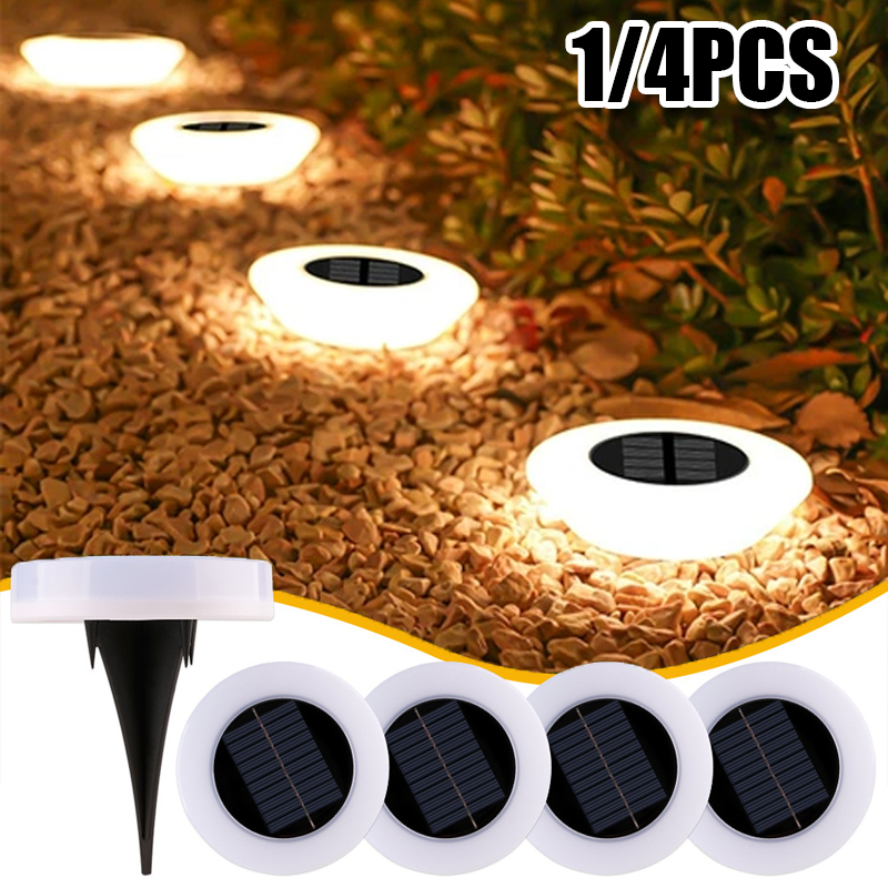 Ground Light Recessed - Lampada Solare da Giardino Impermeabile, Nuova