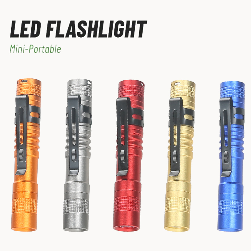 Outdoor Lighting Electric - Mini torcia portatile a penna LED