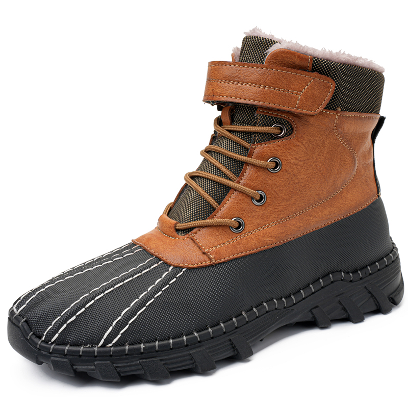 Outdoor Lighting Round - Stivali Invernali da Uomo Foderati in