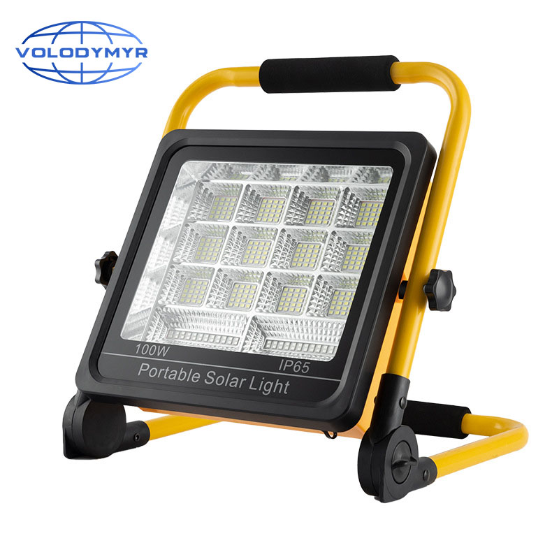 Outdoor Lighting Spotlight - VOLODYMYR Proiettore ricaricabile USB Luce solare