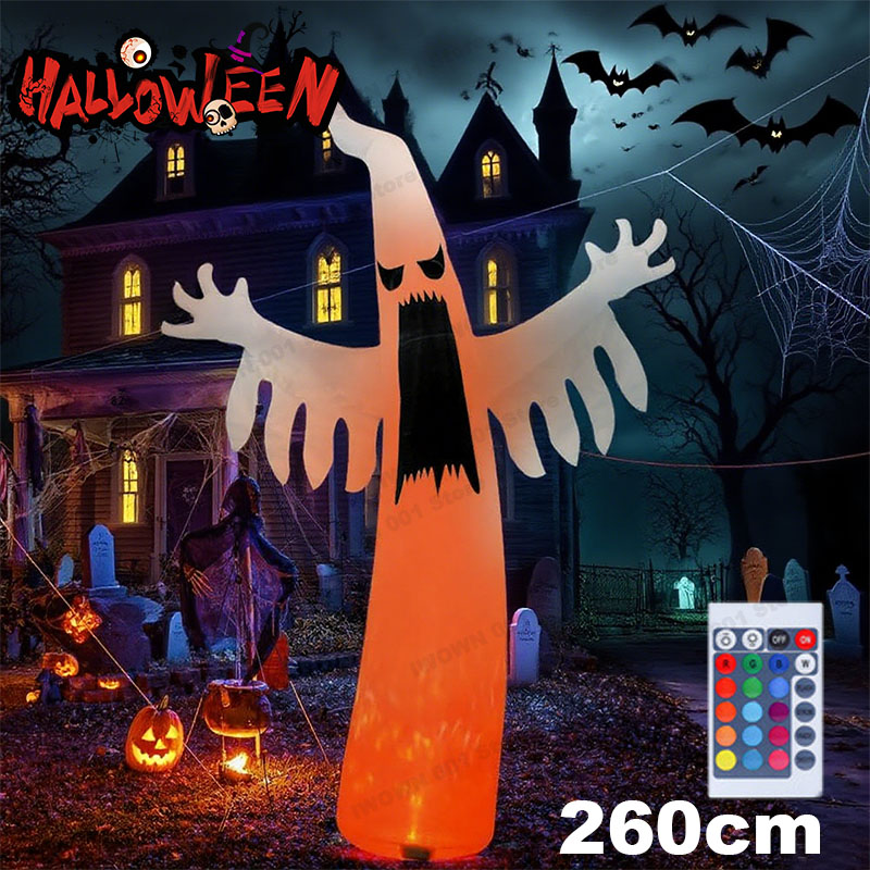 Lighting Wedding Outdoor - Fantasma spaventoso gonfiabile di Halloween con