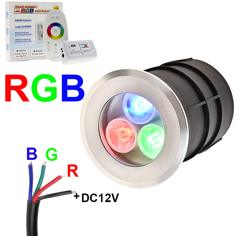 Outdoor Lighting Underground Wiring - Luce sotterranea a LED RGB a
