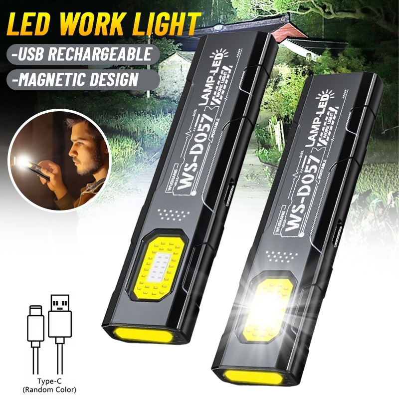 Outdoor Lighting Electric - Potente mini torcia di sicurezza lampeggiante,