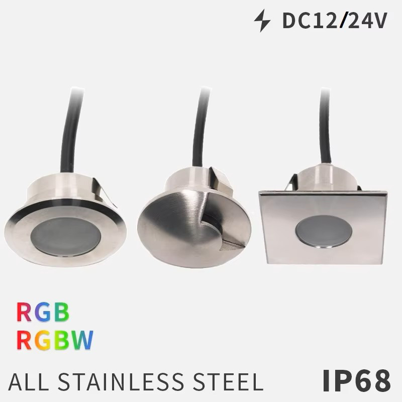 Outdoor Lighting Recessed - QITU LED Luci da giardino per