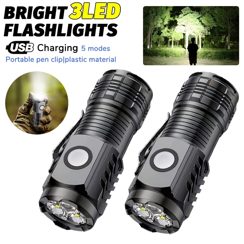 Outdoor Lighting Usa - Torcia LED Portatile Mini Potente da