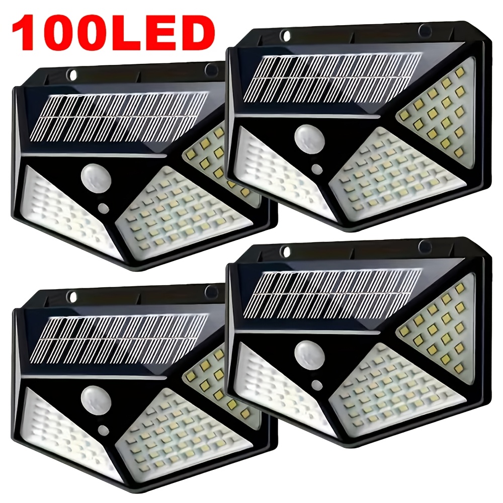 Solar Wall Sconce - Lampada Solare da Giardino 100 LED