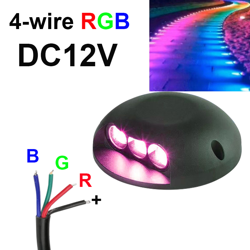 Outdoor Lighting Underground Wiring - Lampada da Giardino a LED RGB