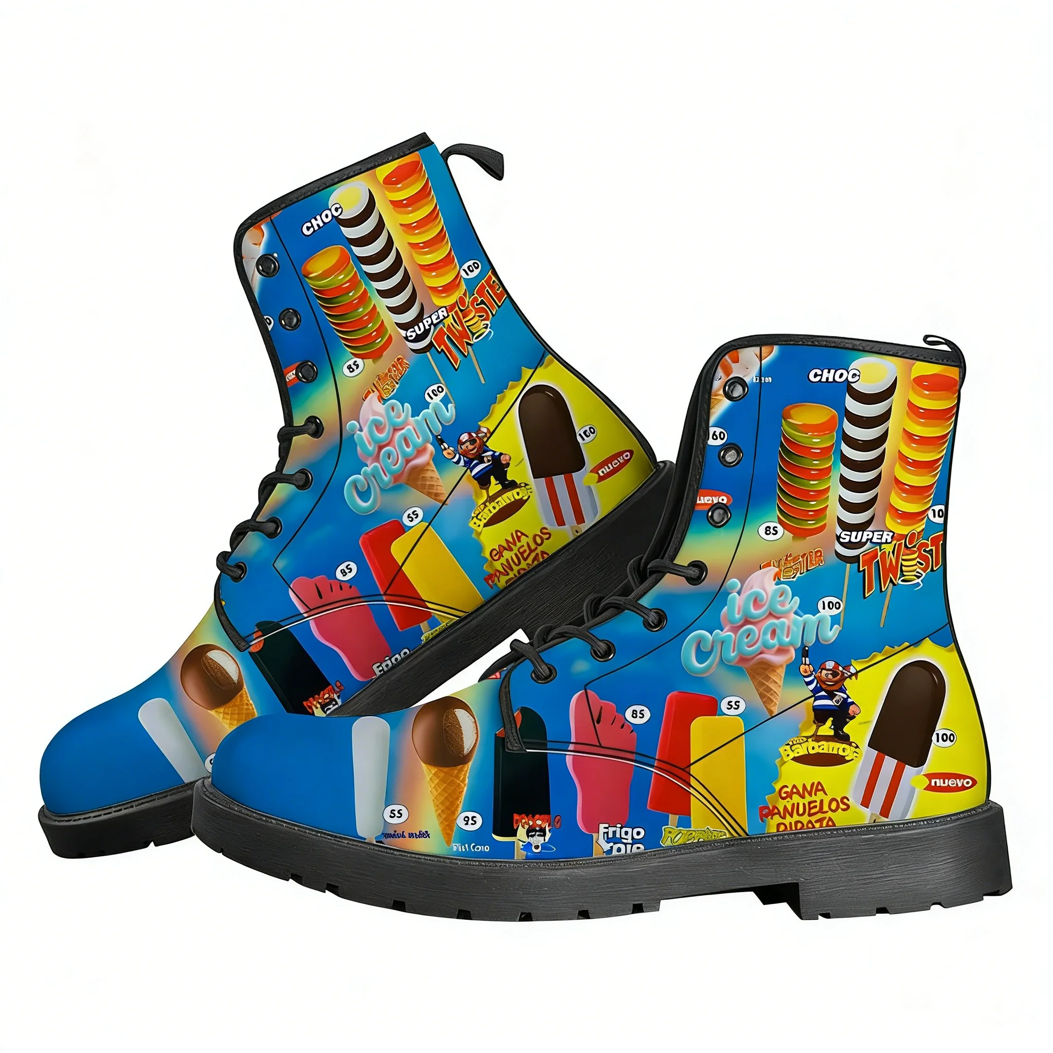 Outdoor Lighting Round - Scarpe Ice Cream Boots per uomo,