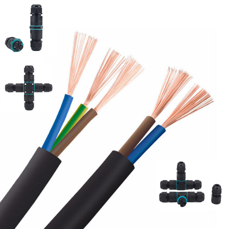 Outdoor Lighting Underground Wiring - Cavo fai-da-te 2/3 core per apparecchi