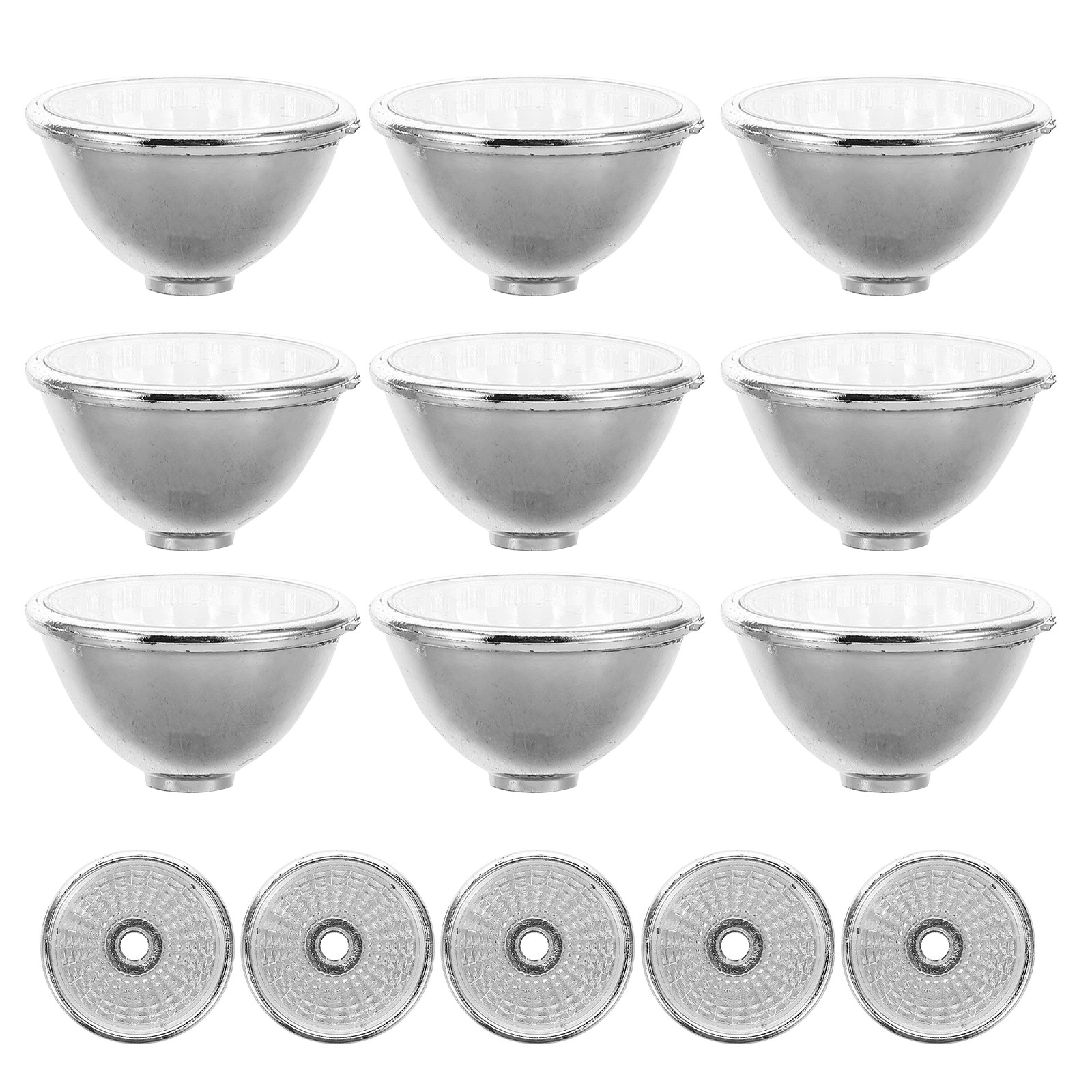 Outdoor Lighting Spotlight - 100 Pezzi di Perline Luminose Solari