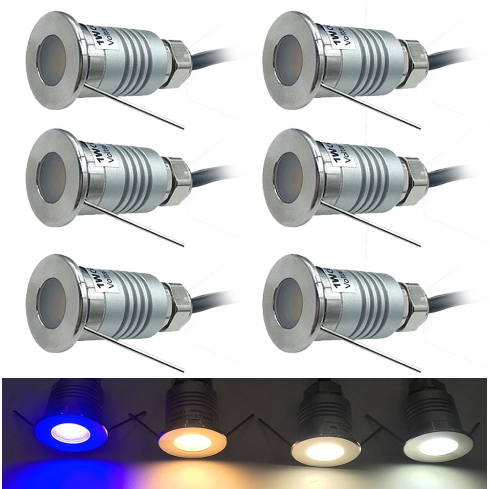 Ground Light Recessed - Mini Luce Sotterranea da Esterno Impermeabile