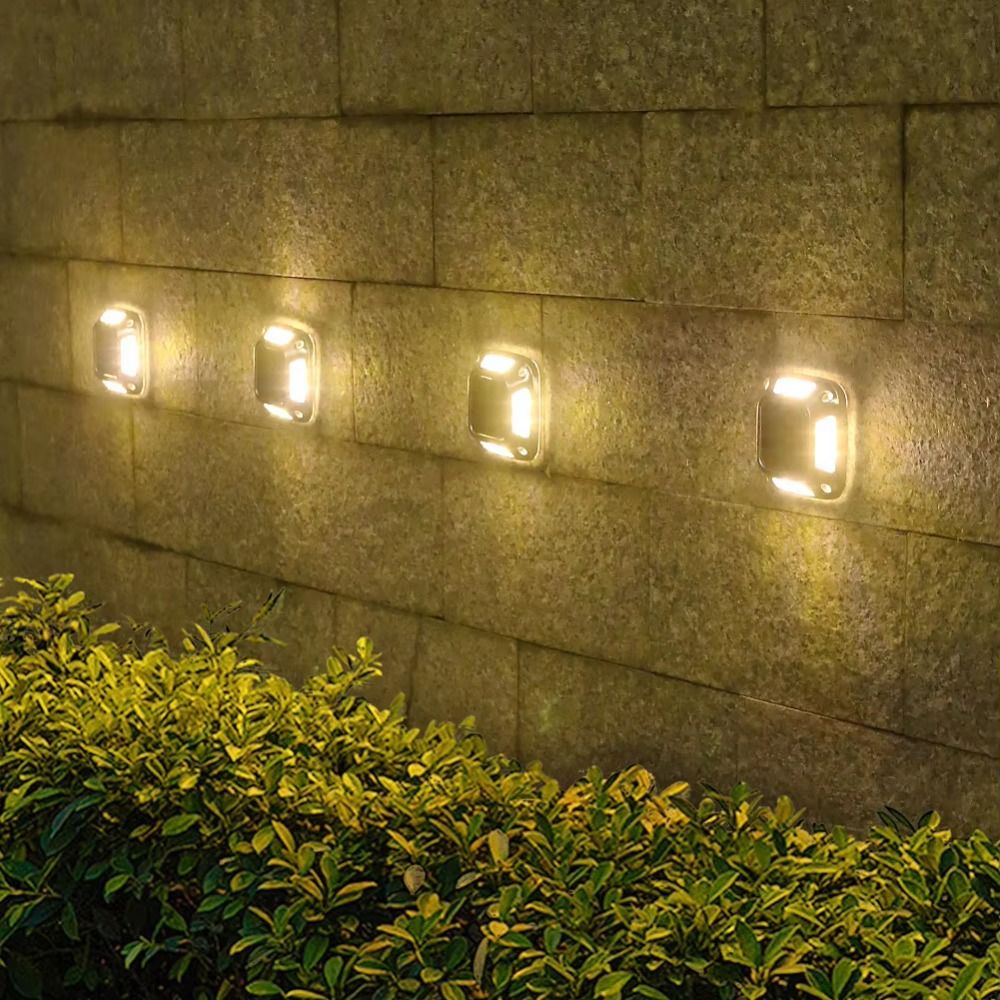 4 Luci Solari da Giardino a 8  - Ground Light Recessed recensione e prezzo