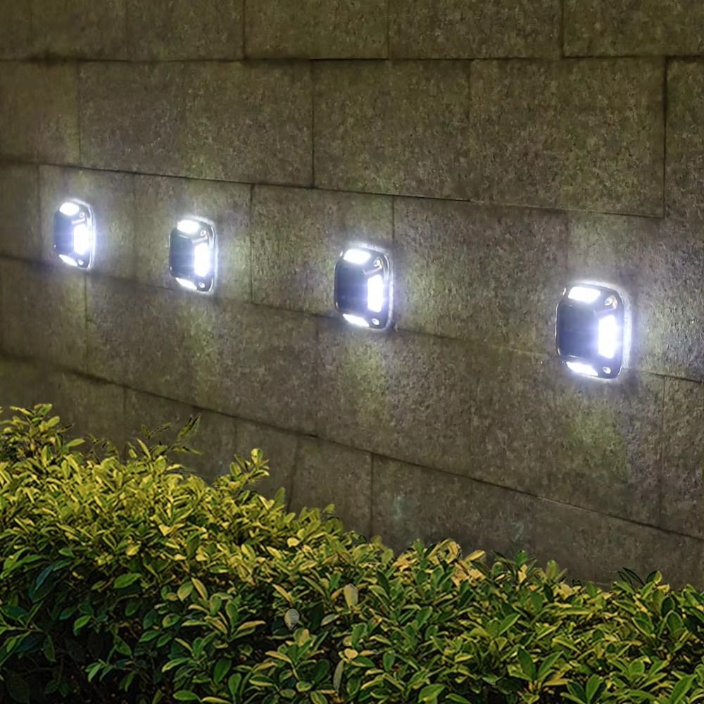 4 Luci Solari da Giardino a 8  - Ground Light Recessed recensione e prezzo