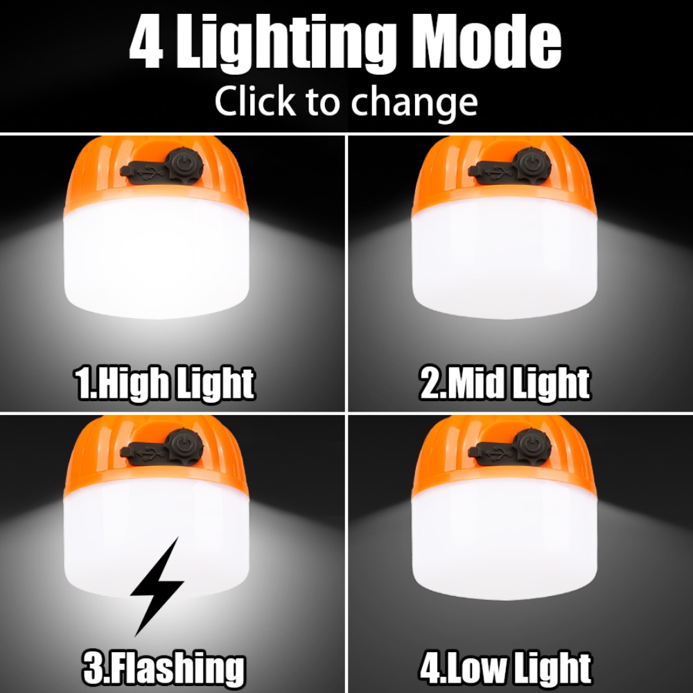 Lampada da campeggio portatile - Outdoor Lighting Battery recensione e prezzo