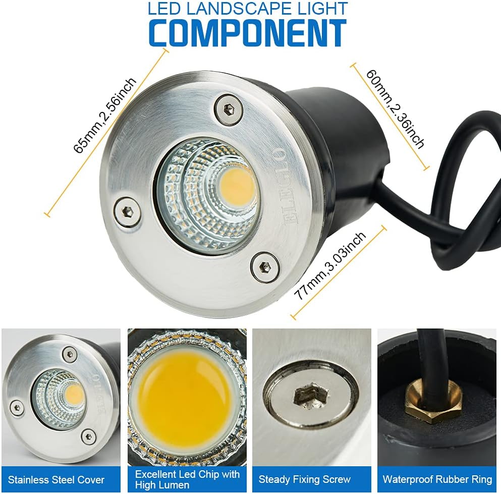 Illuminazione Paesaggistica a  - Outdoor Lighting Underground Wiring recensione e prezzo