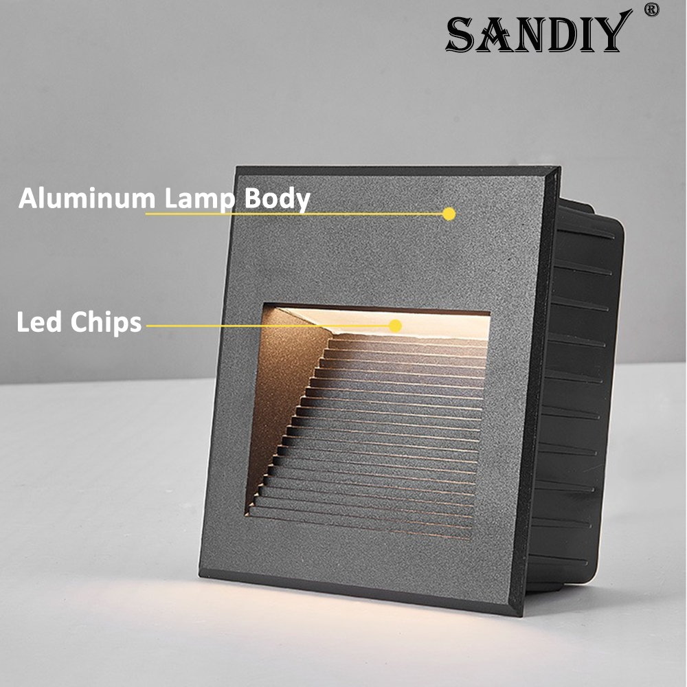 SANDIY Lampade da incasso per  - Outdoor Lighting Recessed recensione e prezzo