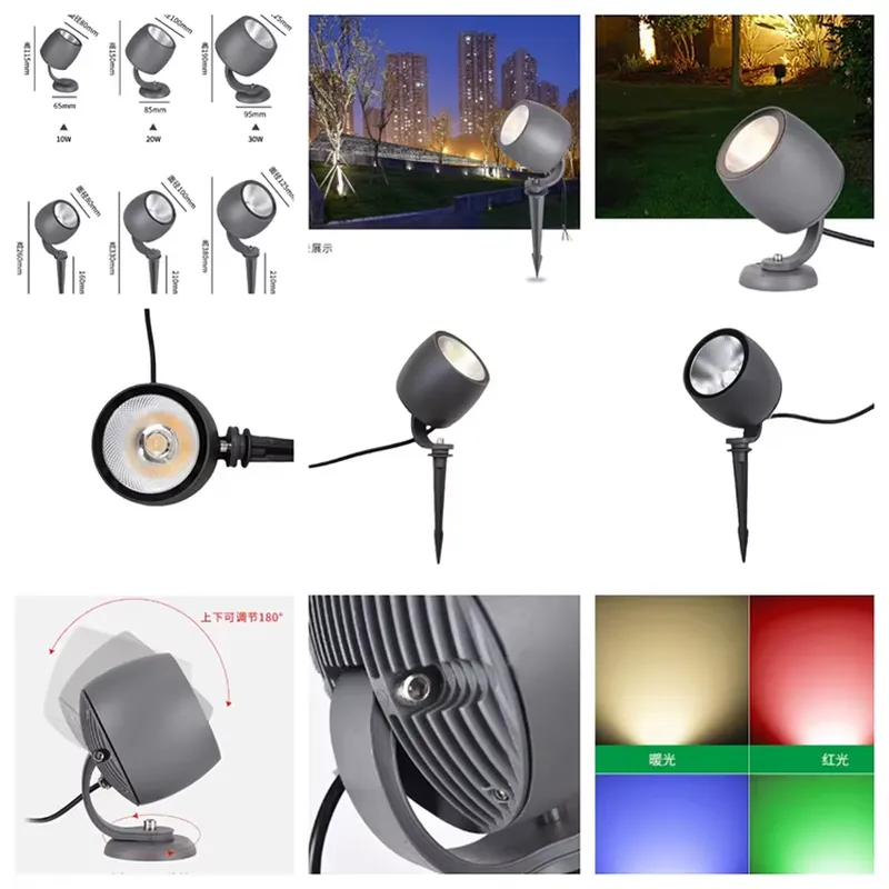 Faretto LED da Esterno IP65 10 - Outdoor Lighting Spotlight recensione e prezzo