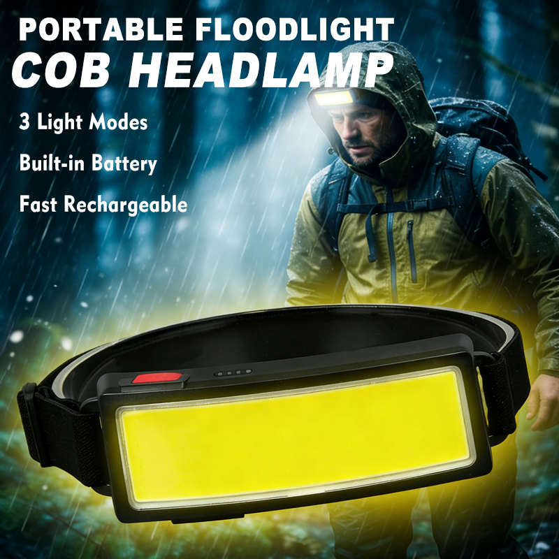 Potente Lampada Frontale COB L - Led Flood Light recensione e prezzo