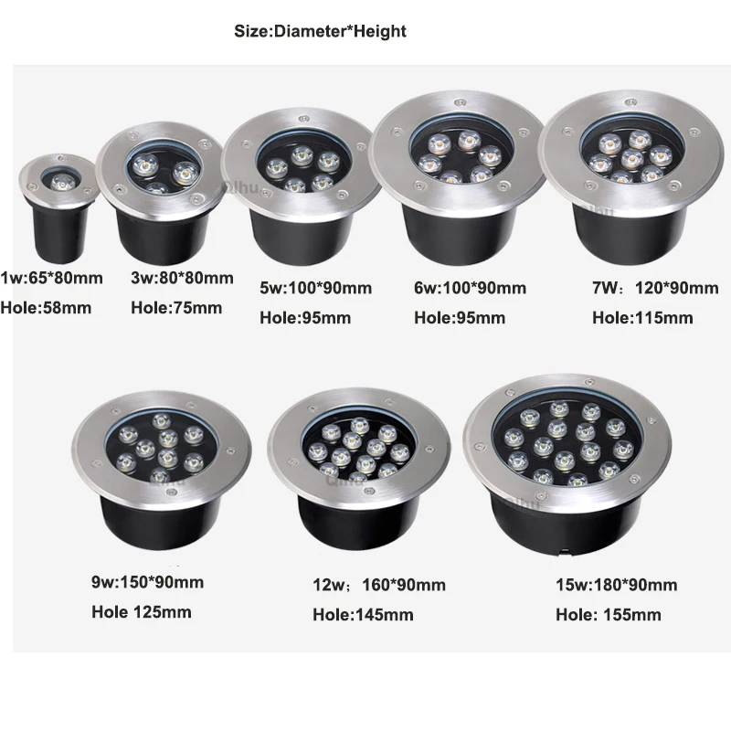 Lampade sotterranee da giardin - Ground Light Recessed recensione e prezzo