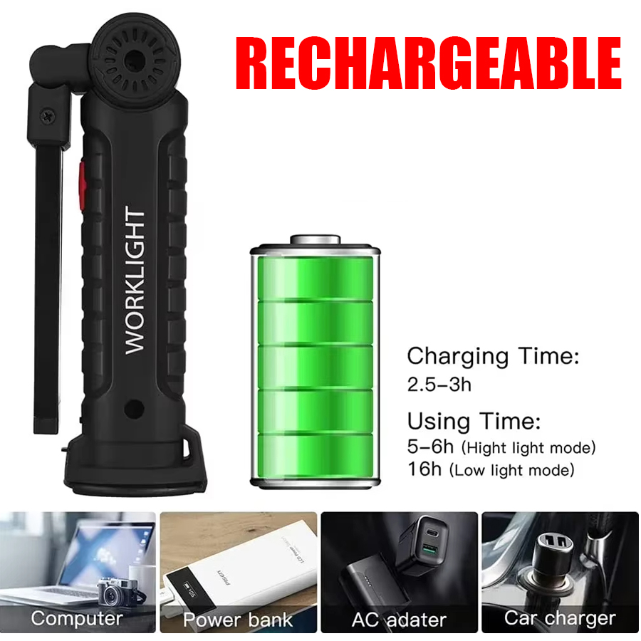 Torcia LED portatile con ganci - Outdoor Lighting Lowes recensione e prezzo