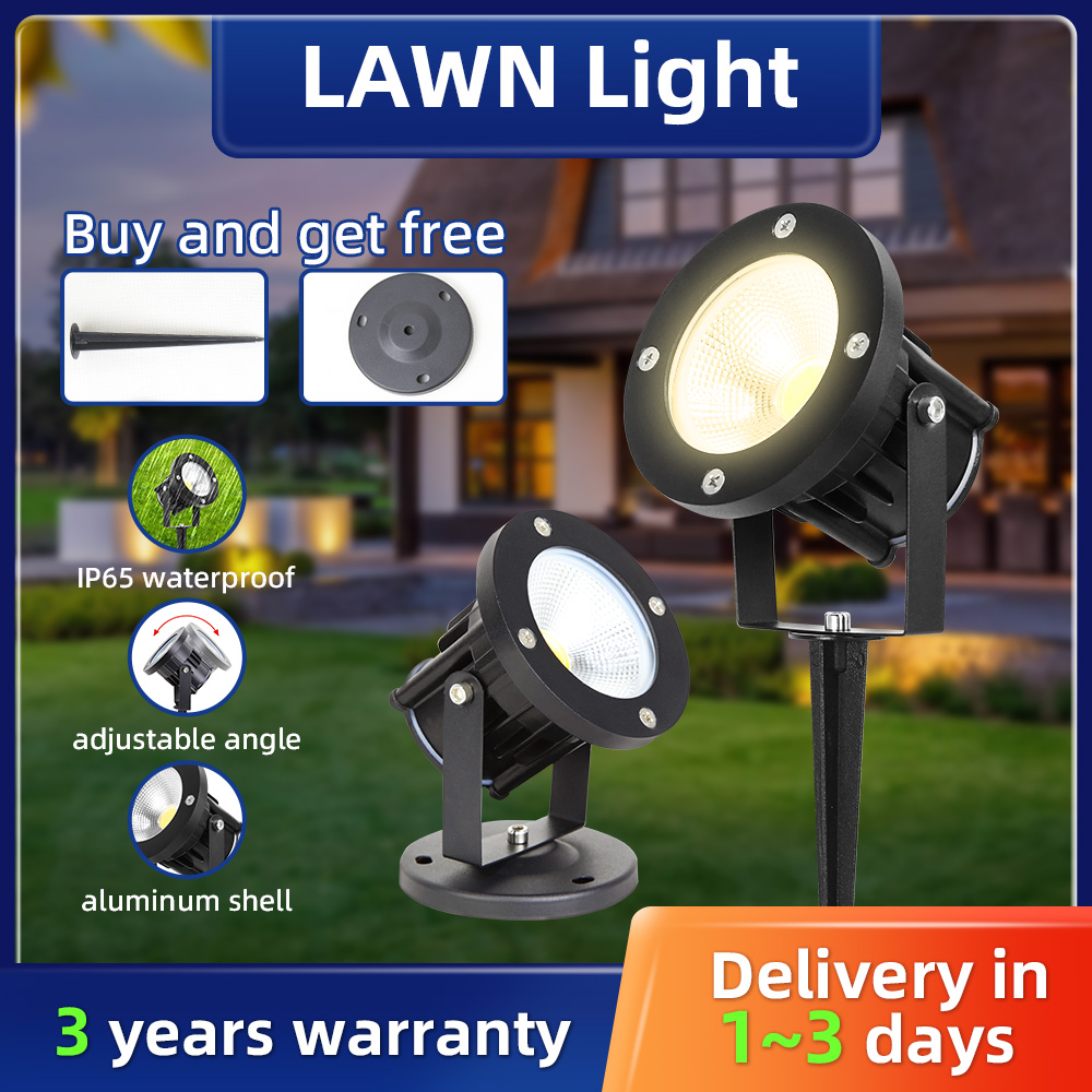 Faretto LED GU10 per Giardino, - Outdoor Lighting Spotlight recensione e prezzo