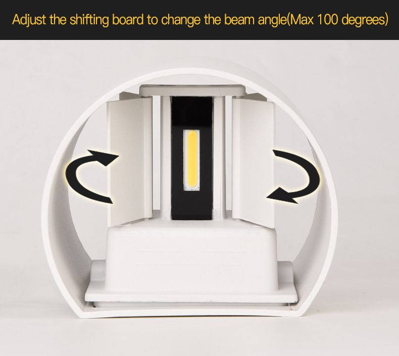 IP65 Impermeabile 6W 12W COB L - Outdoor Lighting Wall Mount recensione e prezzo