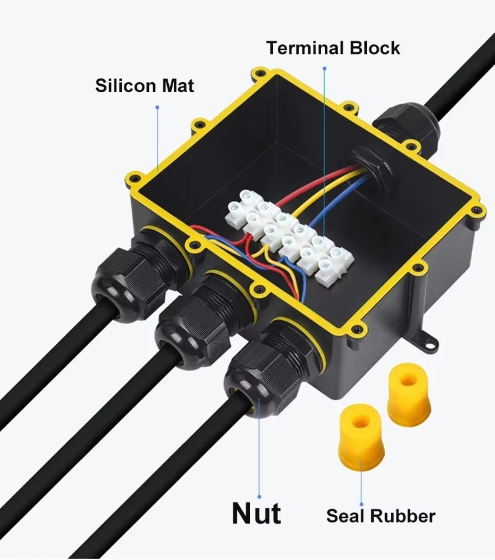 4Way 1In3Out IP68 Impermeabile - Outdoor Lighting Underground Wiring recensione e prezzo