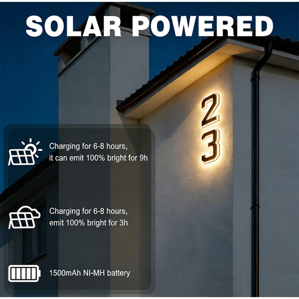 Nuova Targa Solare LED per Ind - Solar Wall Sconce recensione e prezzo