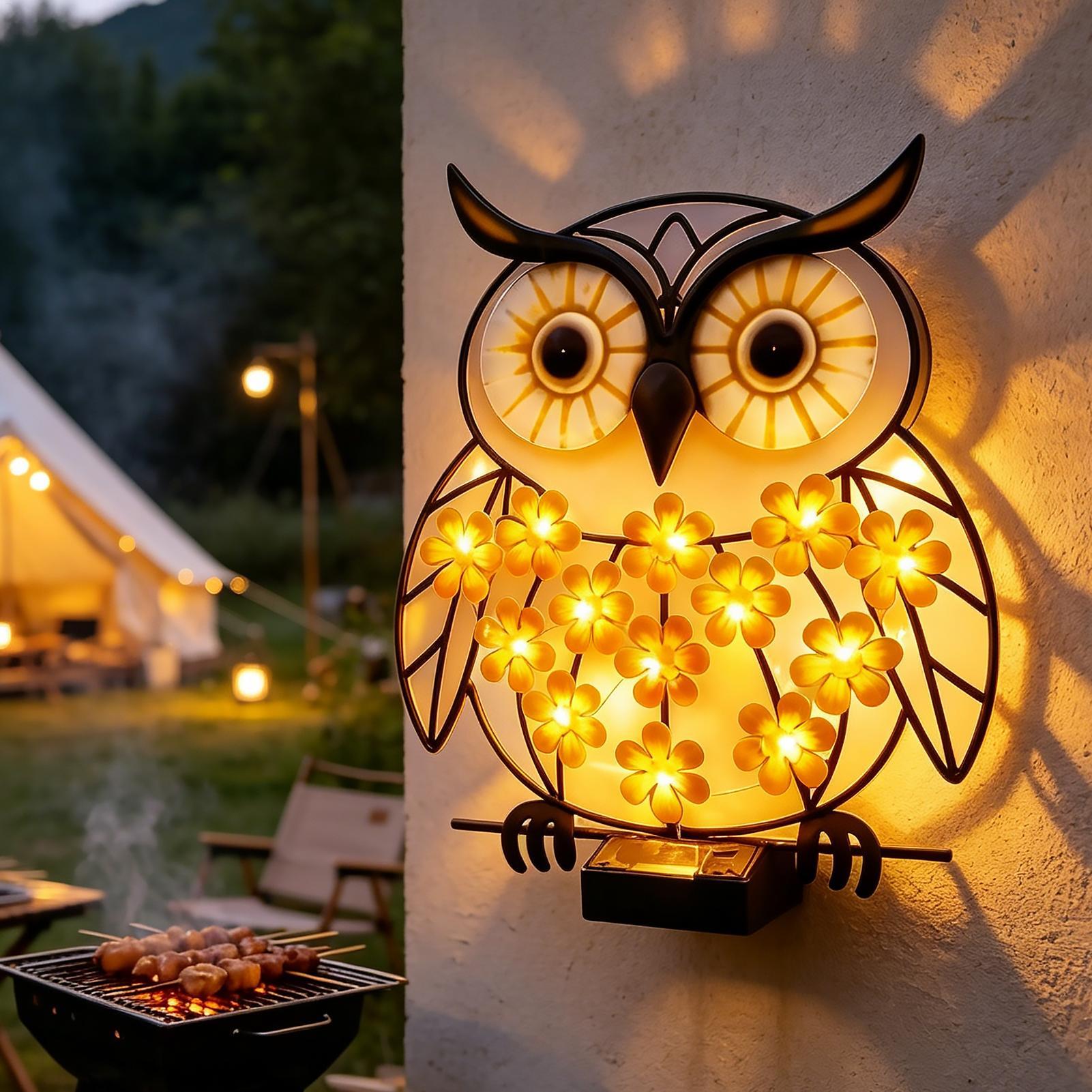Luci solari a LED in metallo p - Solar Wall Sconce recensione e prezzo