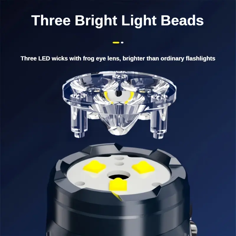 Mini torcia a 3 LED con clip p - Outdoor Lighting Spotlight recensione e prezzo