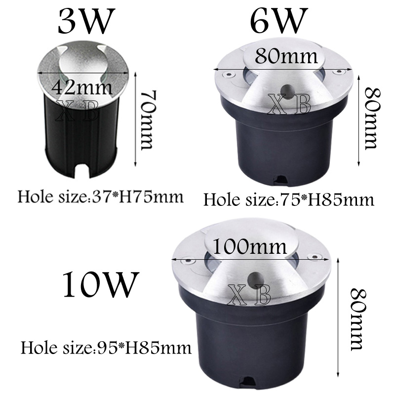 Illuminazione esterna 10W 6W 3 - Outdoor Lighting Recessed recensione e prezzo