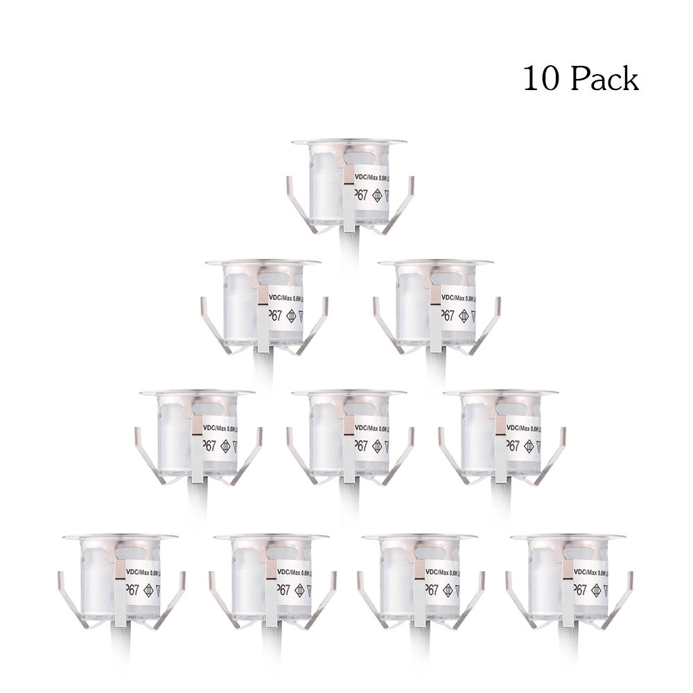 10 Pezzi Luci LED da Incasso 3 - Outdoor Lighting Recessed recensione e prezzo