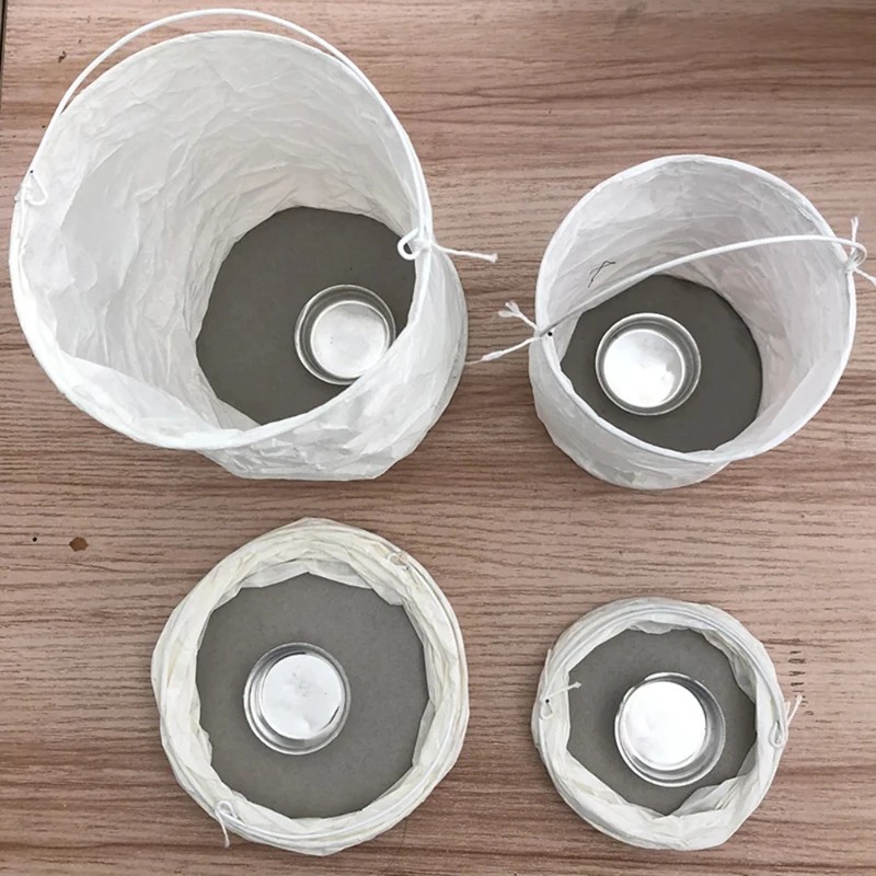 Lanterne di Carta Bianche Cili - Lighting Wedding Outdoor recensione e prezzo