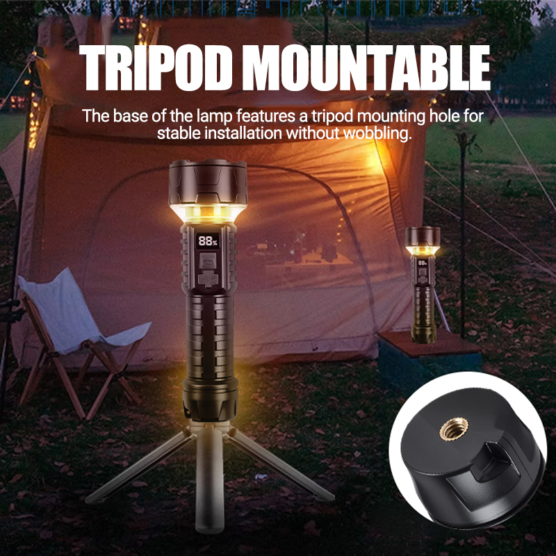 Torcia LED COB Lanterna ricari - Outdoor Lighting Lowes recensione e prezzo