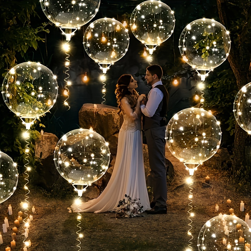 Set da 20 palloncini Bobo con  - Lighting Wedding Outdoor recensione e prezzo
