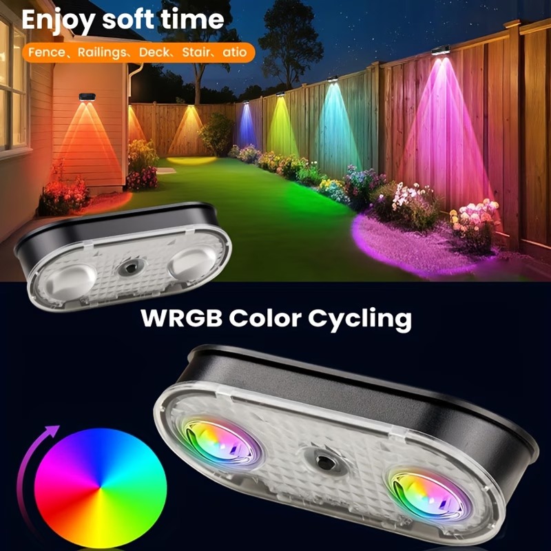 Luce Solare RGB per Recinzione - Solar Wall Sconce recensione e prezzo