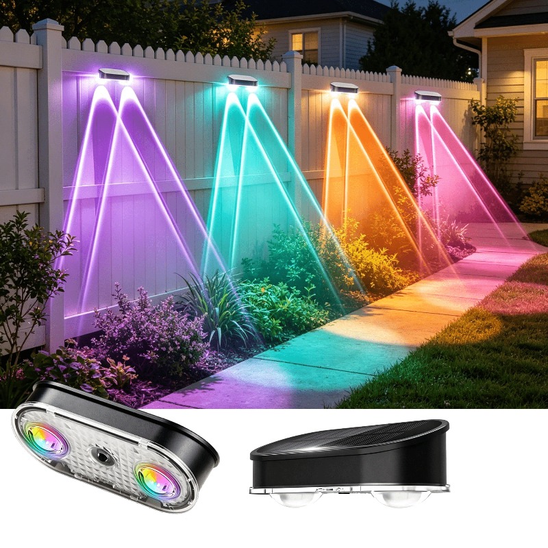 Luce Solare RGB per Recinzione - Solar Wall Sconce recensione e prezzo