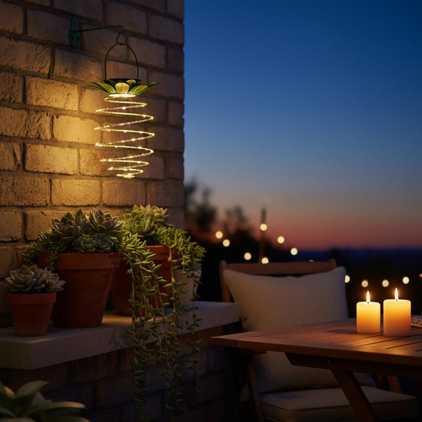 2 Pezzi Lampada Solare a Forma - Outdoor Lighting Battery recensione e prezzo