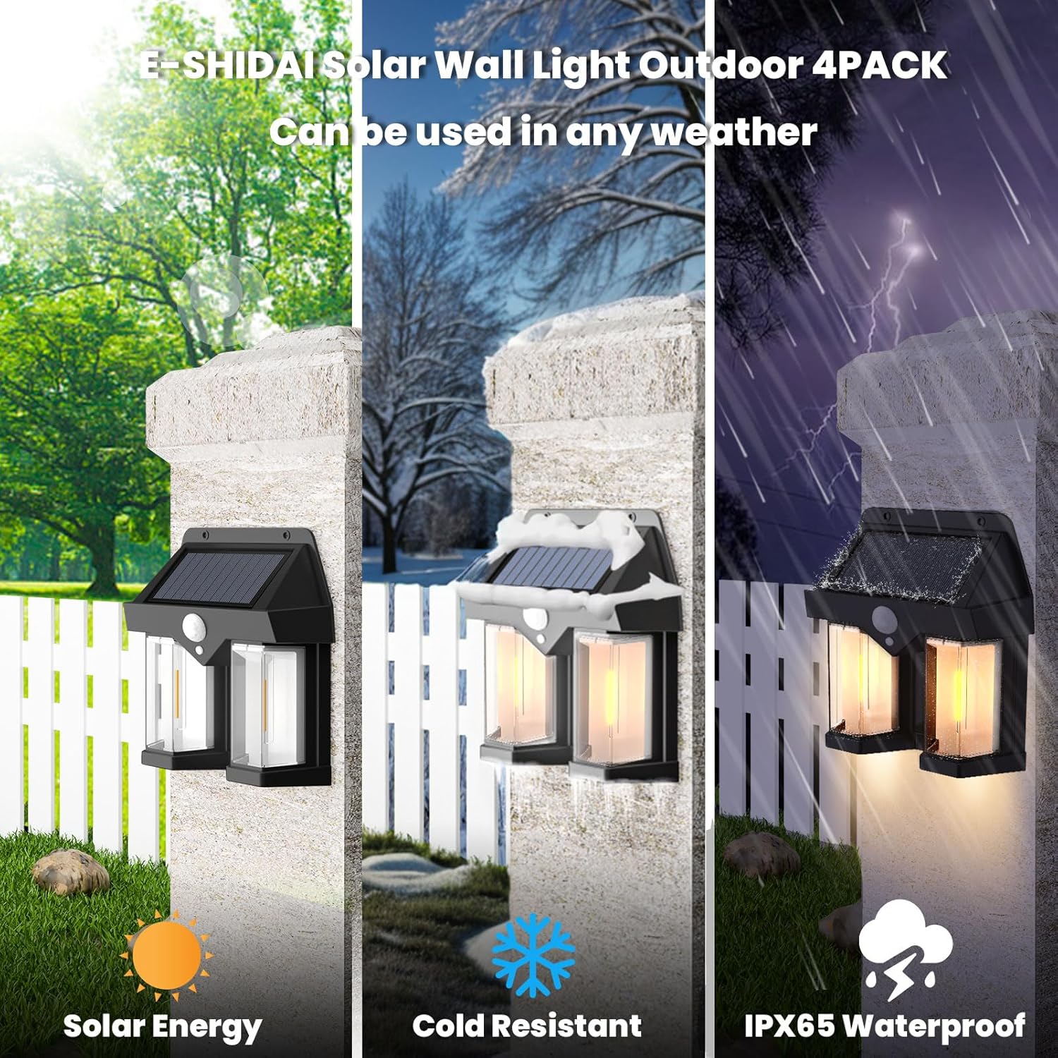 Lampada Solare da Parete Vinta - Solar Wall Sconce recensione e prezzo
