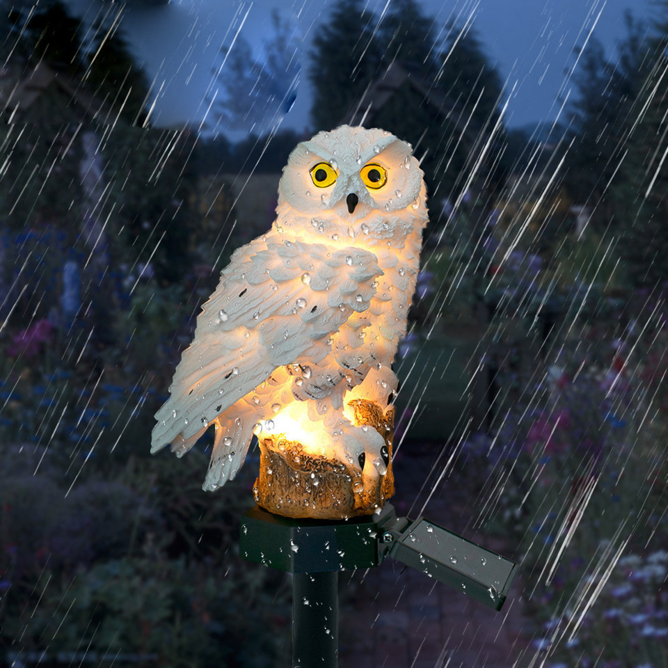 Statua di Gufo Solare con Luce - Outdoor Lighting Electric recensione e prezzo
