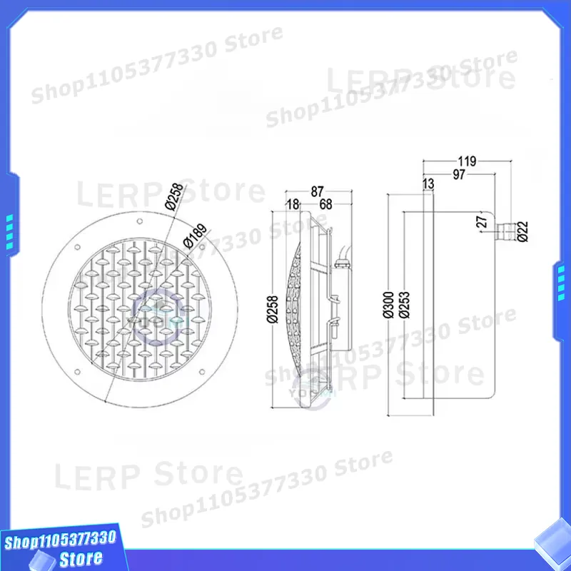 Lampada Subacquea a LED RGB pe - Ground Light Recessed recensione e prezzo