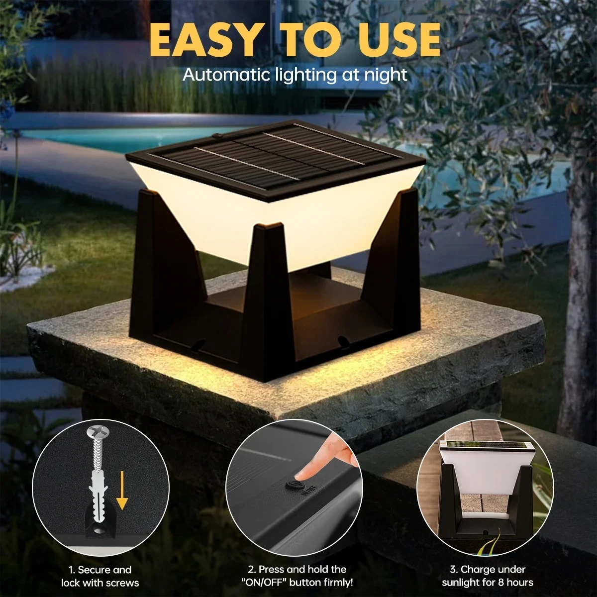 Lampada da parete a LED imperm - Solar Wall Sconce recensione e prezzo