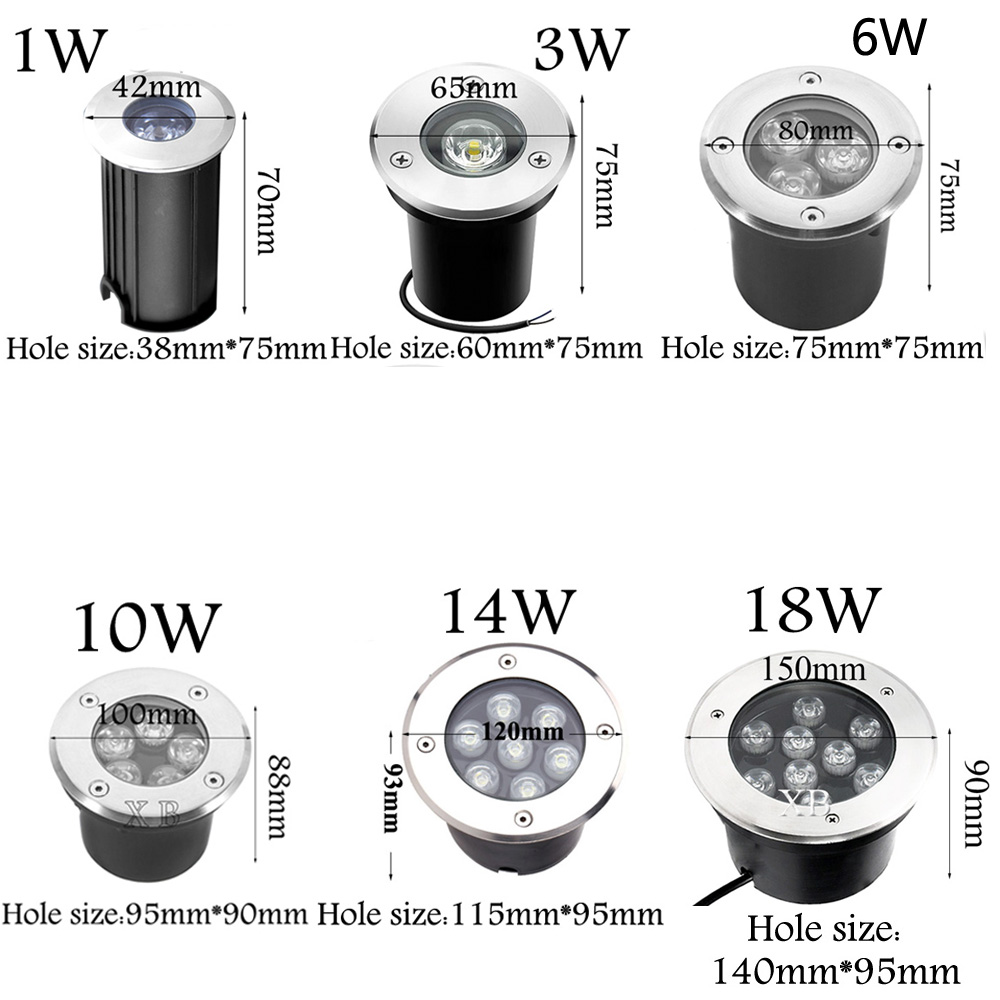 Lampade sotterranee da giardin - Ground Light Recessed recensione e prezzo